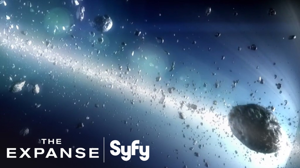The Expanse poster and stills ©2015 NBC Universal, all rights reserved.