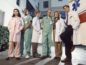 The original cast of seminal medical show ER. ©Warner Bros Television, all rights reserved.